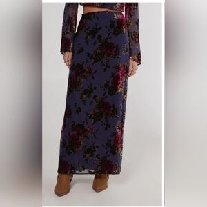 Nasty Gal Floral Maxi Skirt - SIZE 6